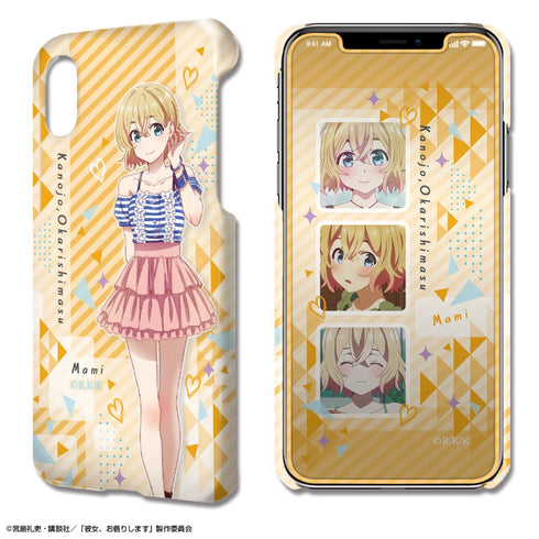 『彼女、お借りします』デザジャケット iPhone X/XS ケース&保護シート デザイン02(七海麻美)